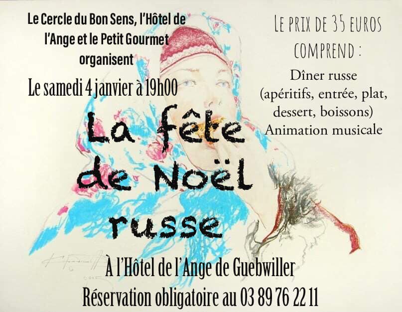 Fête de Noël russe à Guebwiller.